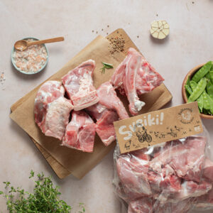 Kalakutų nugarėlės, 1kg.